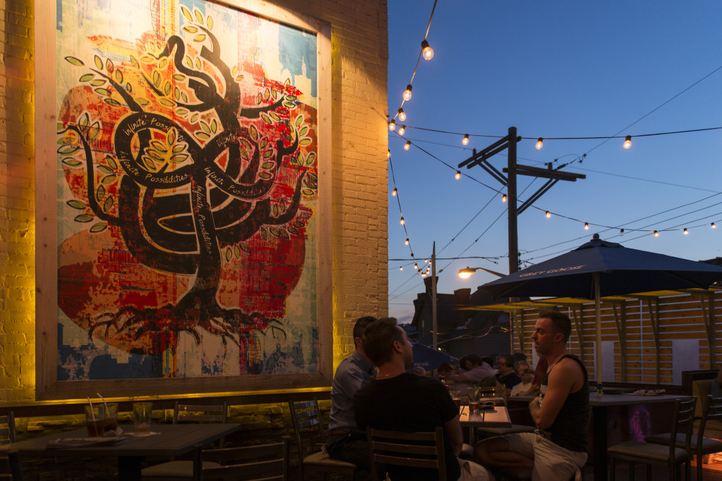 Mural - twilight
